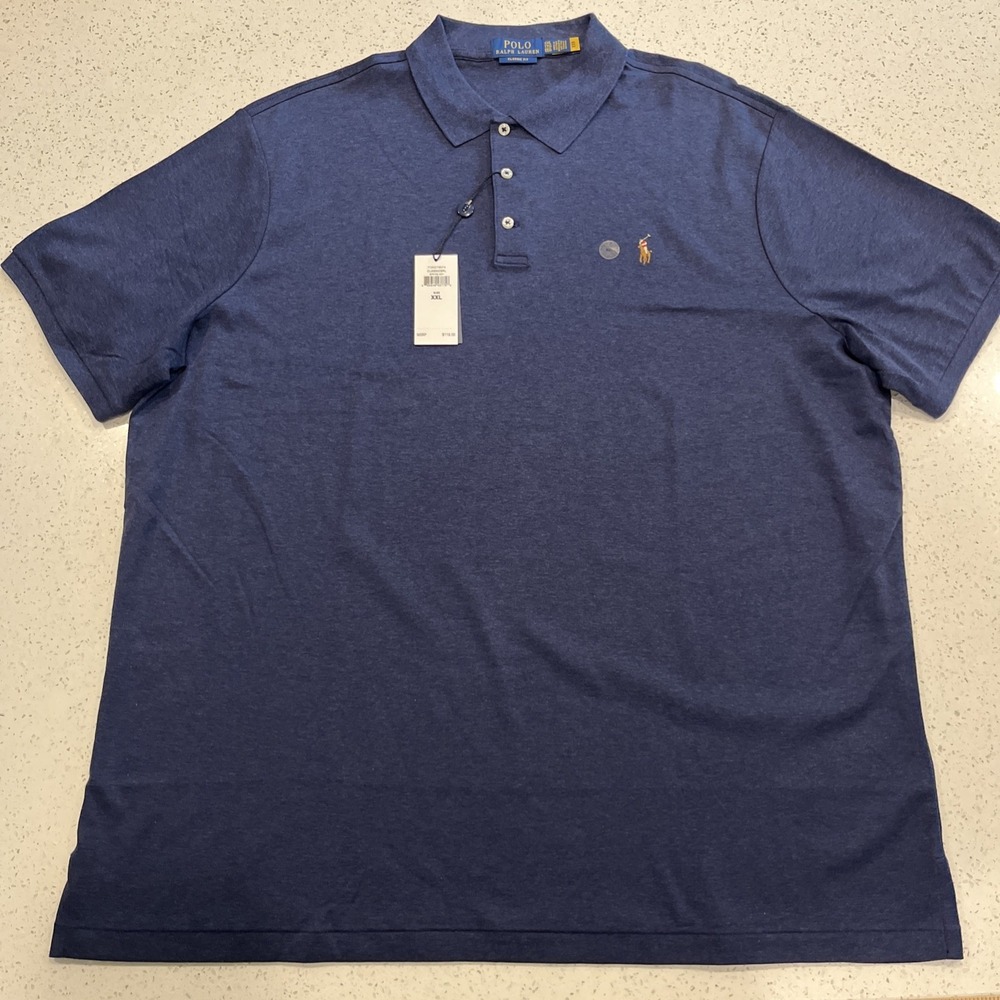 Polo Ralph Lauren Soft Touch Polo Shirt XXL Navy NWT‎ MSRP $118